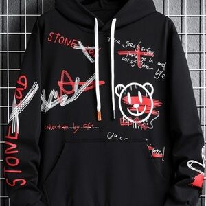 this hoodie is really soft. if you like baggy clothes